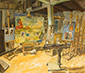 Atelier | work in progress | oil on canvas | 140cm x 120cm