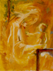 Die Farbe Gelb | 1994 | in Privatbesitz | Öl auf Leinwand | 81 cm x 61 cm