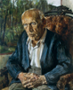 Ein alter Herr | 1990 | Öl auf Leinwand | 60 cm x 50 cm