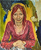 Frau Sommer | 2013 | oil on canvas | 50cm x 60 cm