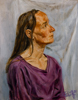 Portrait Annett | 1994 | in private property | oil on hardboard | 55,5 cm x 43,5 cm