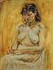 Schwanger | 1987 | oil on canvas | 81 cm x 61 cm
